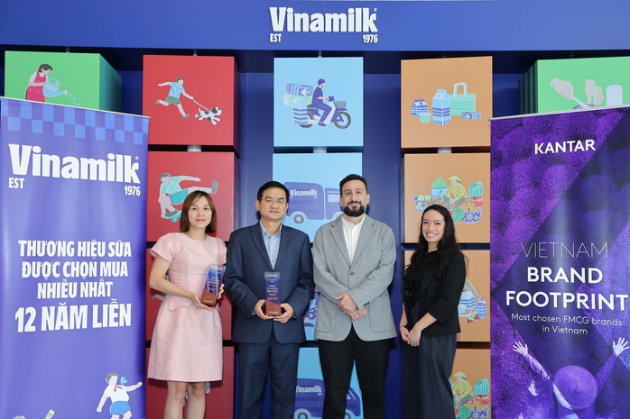 Vinamilk là thương hiệu được chọn mua nhiều nhất năm 2024- Ảnh 1. Vinamilk là thương hiệu được chọn mua nhiều nhất năm 2024- Ảnh 1.