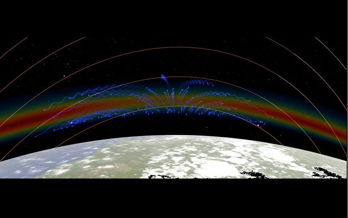 NASA chụp được các ký tự lạ trên bầu trời Trái Đất- Ảnh 1. NASA chụp được các ký tự lạ trên bầu trời Trái Đất- Ảnh 1.