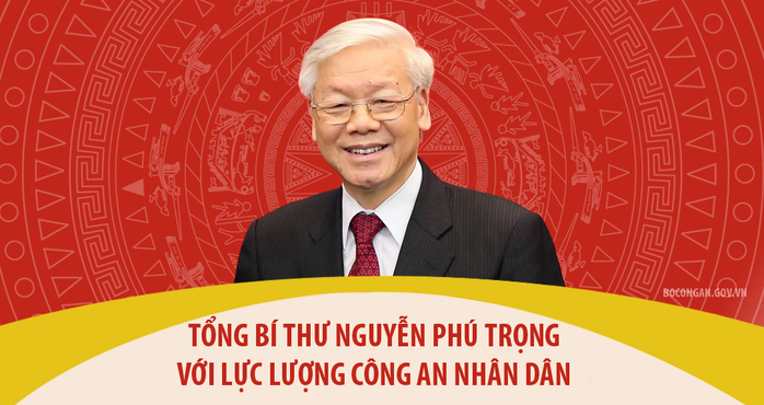 Tổng Bí thư Nguyễn Phú Trọng với lực lượng Công an nhân dân- Ảnh 1. Tổng Bí thư Nguyễn Phú Trọng với lực lượng Công an nhân dân- Ảnh 1.