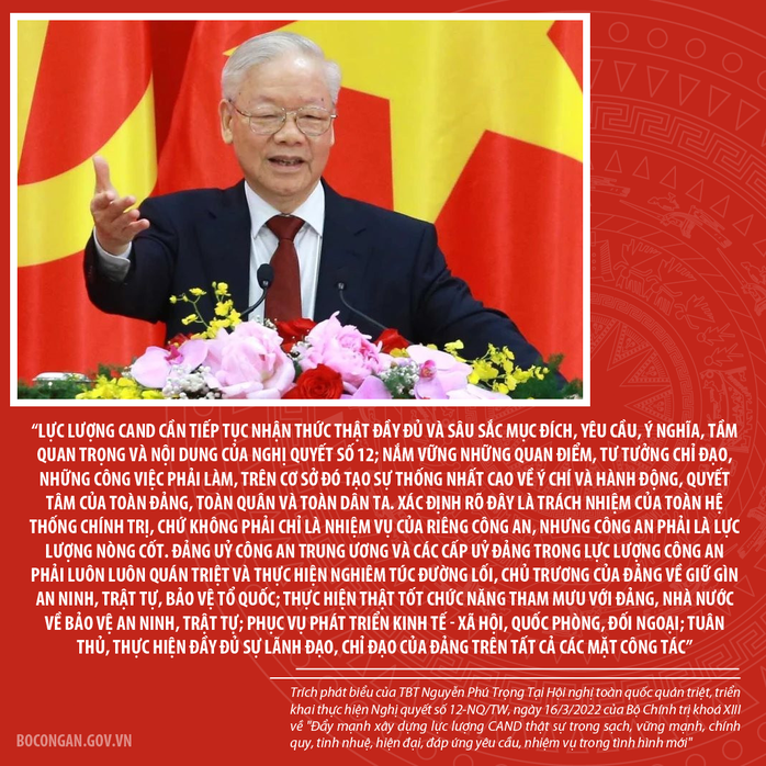 Tổng Bí thư Nguyễn Phú Trọng với lực lượng Công an nhân dân- Ảnh 13. Tổng Bí thư Nguyễn Phú Trọng với lực lượng Công an nhân dân- Ảnh 13.