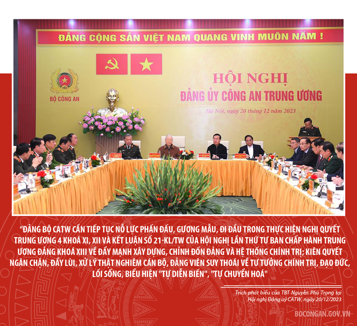 Tổng Bí thư Nguyễn Phú Trọng với lực lượng Công an nhân dân- Ảnh 16. Tổng Bí thư Nguyễn Phú Trọng với lực lượng Công an nhân dân- Ảnh 16.