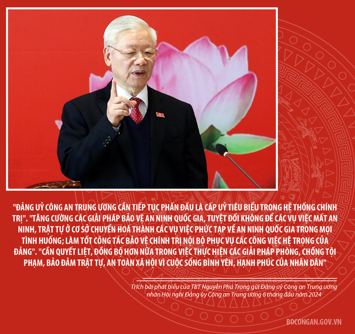 Tổng Bí thư Nguyễn Phú Trọng với lực lượng Công an nhân dân- Ảnh 17. Tổng Bí thư Nguyễn Phú Trọng với lực lượng Công an nhân dân- Ảnh 17.
