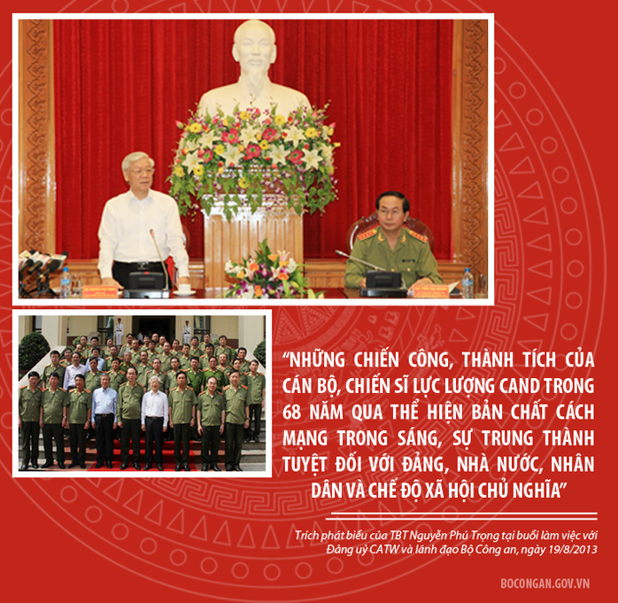 Tổng Bí thư Nguyễn Phú Trọng với lực lượng Công an nhân dân- Ảnh 5. Tổng Bí thư Nguyễn Phú Trọng với lực lượng Công an nhân dân- Ảnh 5.