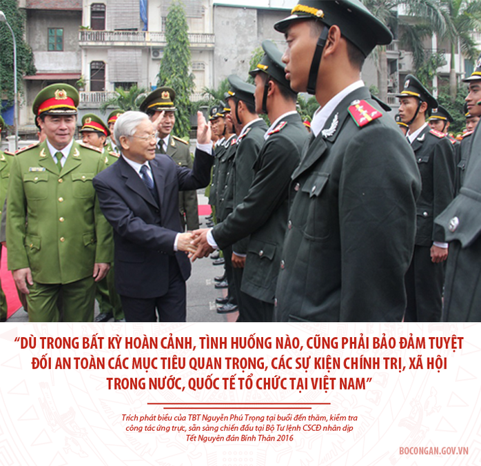 Tổng Bí thư Nguyễn Phú Trọng với lực lượng Công an nhân dân- Ảnh 7. Tổng Bí thư Nguyễn Phú Trọng với lực lượng Công an nhân dân- Ảnh 7.