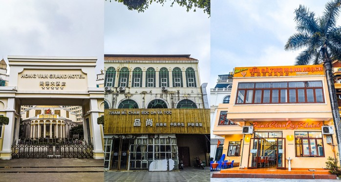 Nhiều nhà hàng, khách sạn phục vụ người dân hai nước Việt Nam và Trung Quốc, thể hiện sự giao thương nhộn nhịp của TP Móng Cái Nhiều nhà hàng, khách sạn phục vụ người dân hai nước Việt Nam và Trung Quốc, thể hiện sự giao thương nhộn nhịp của TP Móng Cái