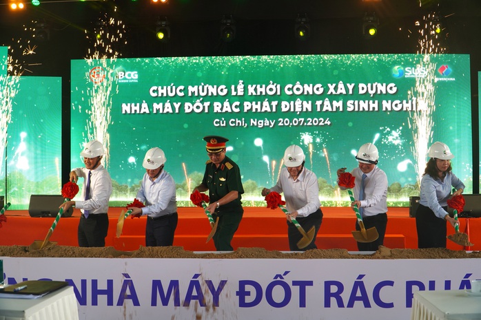 TP HCM: Khởi công nhà máy đốt rác phát điện công suất đến 2.600 tấn/ngày- Ảnh 3. TP HCM: Khởi công nhà máy đốt rác phát điện công suất đến 2.600 tấn/ngày- Ảnh 3.