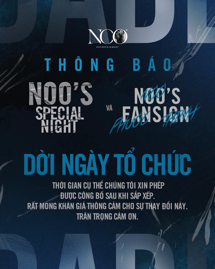 Hoãn các chương trình giải trí- Ảnh 3. Hoãn các chương trình giải trí- Ảnh 3.
