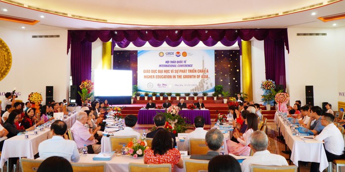 Hội thảo quốc tế “Giáo dục đại học vì sự phát triển châu Á”- Ảnh 1. Hội thảo quốc tế “Giáo dục đại học vì sự phát triển châu Á”- Ảnh 1.
