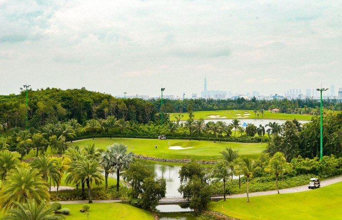 Toàn cảnh sân golf Tân Sơn Nhất. Ảnh: QUỐC AN Toàn cảnh sân golf Tân Sơn Nhất. Ảnh: QUỐC AN