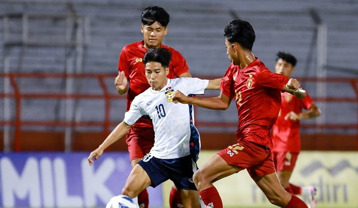 Lào hòa Myanmar, bảng của U19 Việt Nam khó có vé nhì bảng tốt nhất- Ảnh 1. Lào hòa Myanmar, bảng của U19 Việt Nam khó có vé nhì bảng tốt nhất- Ảnh 1.