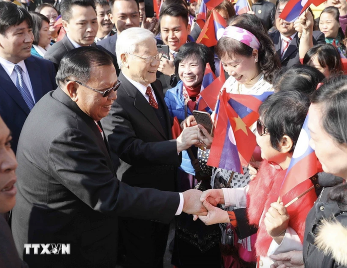 Lào tuyên bố quốc tang tưởng niệm Tổng Bí thư Nguyễn Phú Trọng- Ảnh 1. Lào tuyên bố quốc tang tưởng niệm Tổng Bí thư Nguyễn Phú Trọng- Ảnh 1.