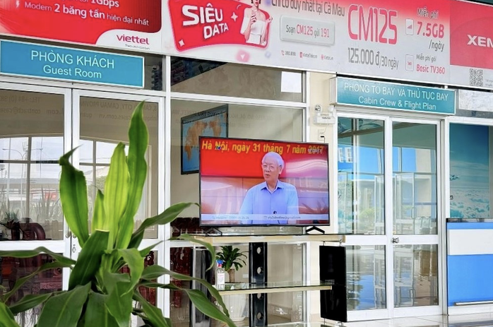 Tăng cường kiểm soát an ninh hàng không phục vụ Quốc tang Tổng Bí thư Nguyễn Phú Trọng- Ảnh 10. Tăng cường kiểm soát an ninh hàng không phục vụ Quốc tang Tổng Bí thư Nguyễn Phú Trọng- Ảnh 10.