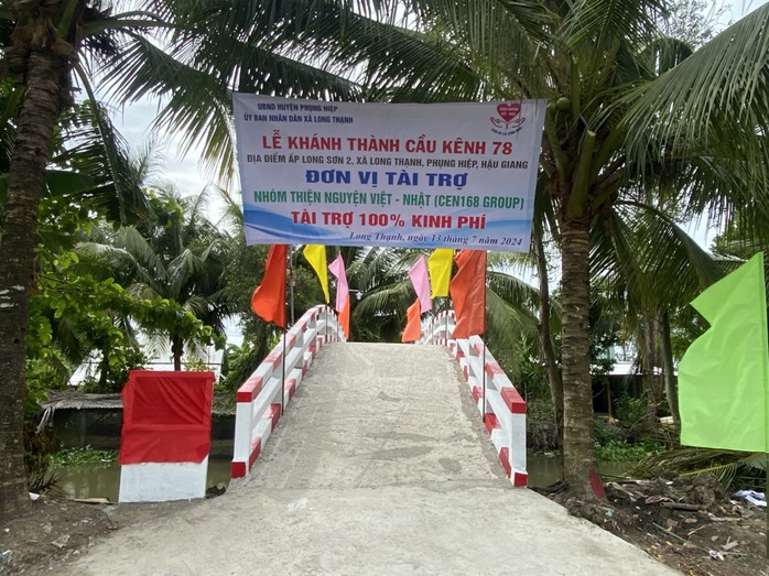 Khánh thành cây cầu Kênh 78 ở Hậu Giang- Ảnh 3. Khánh thành cây cầu Kênh 78 ở Hậu Giang- Ảnh 3.