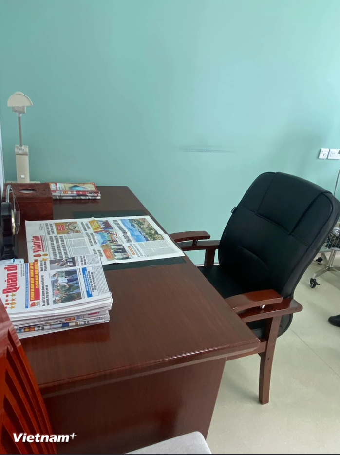 Cận cảnh nơi điều trị, làm việc của Tổng Bí thư Nguyễn Phú Trọng tại Bệnh viện Quân đội 108- Ảnh 7. Cận cảnh nơi điều trị, làm việc của Tổng Bí thư Nguyễn Phú Trọng tại Bệnh viện Quân đội 108- Ảnh 7.
