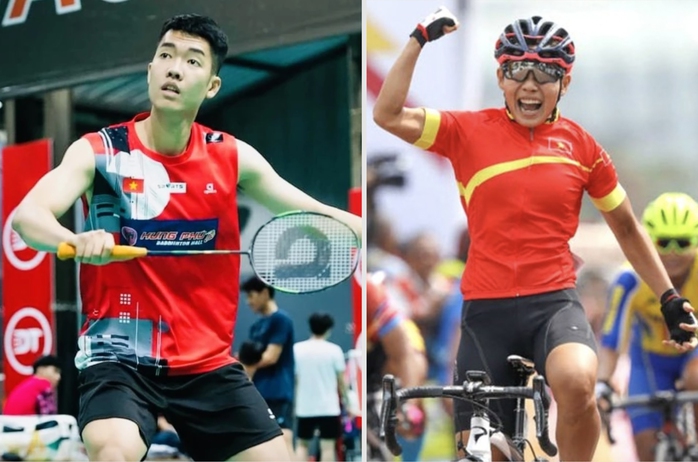 Chân dung 2 tuyển thủ cầm Quốc kỳ Việt Nam tại Olympic- Ảnh 1. Chân dung 2 tuyển thủ cầm Quốc kỳ Việt Nam tại Olympic- Ảnh 1.