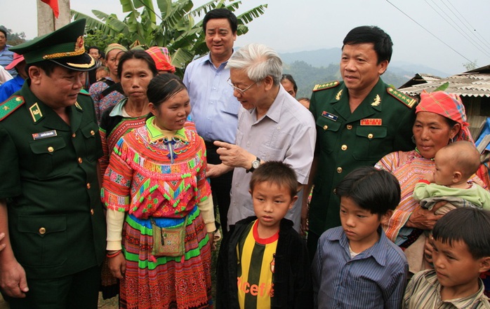 Tổng Bí thư Nguyễn Phú Trọng: Đường khó, dân đi được, mình cũng đi được- Ảnh 2. Tổng Bí thư Nguyễn Phú Trọng: Đường khó, dân đi được, mình cũng đi được- Ảnh 2.