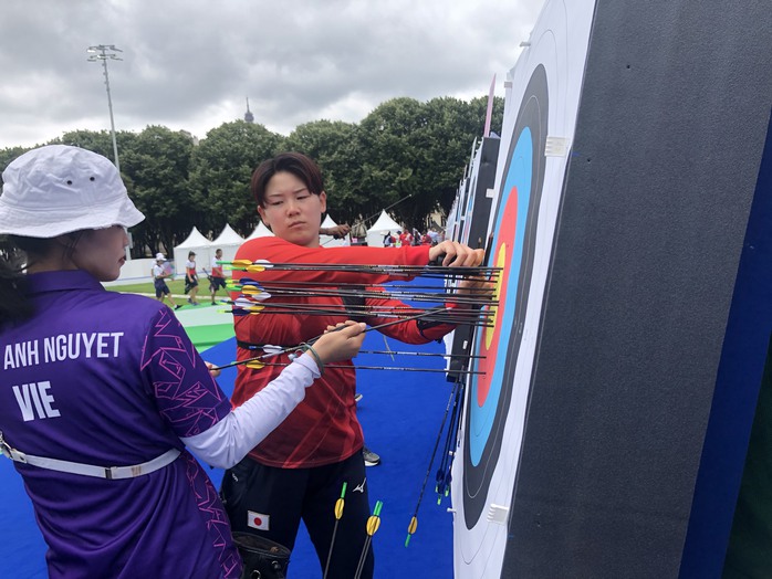 Olympic Paris 2024: Bắn cung Việt Nam khởi đầu thuận lợi- Ảnh 1.