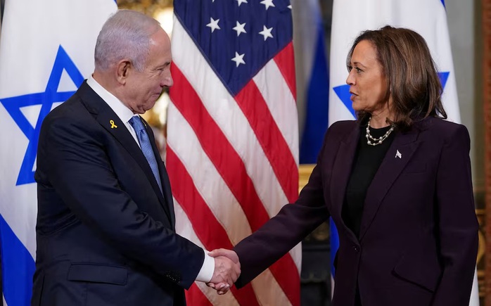 Phó Tổng thống Harris gây sức ép mạnh với thủ tướng Israel- Ảnh 1. Phó Tổng thống Harris gây sức ép mạnh với thủ tướng Israel- Ảnh 1.