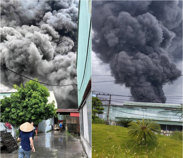 Cháy nhà xưởng công ty sản xuất bật lửa gas, 12 người nhập viện- Ảnh 1. Cháy nhà xưởng công ty sản xuất bật lửa gas, 12 người nhập viện- Ảnh 1.