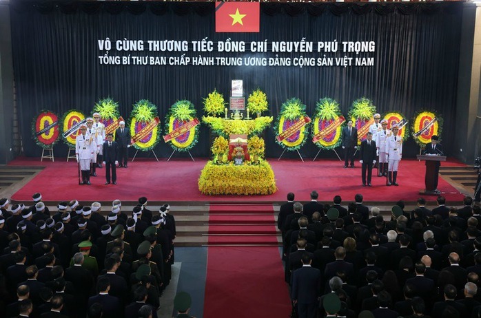 Chủ tịch nước Tô Lâm: Di sản của Tổng Bí thư Nguyễn Phú Trọng sẽ sống mãi trong lịch sử Việt Nam- Ảnh 1. Chủ tịch nước Tô Lâm: Di sản của Tổng Bí thư Nguyễn Phú Trọng sẽ sống mãi trong lịch sử Việt Nam- Ảnh 1.
