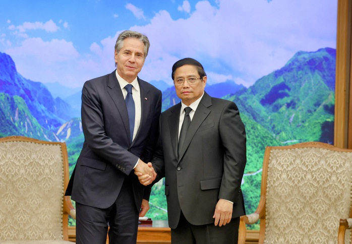 Thủ tướng Phạm Minh Chính tiếp Ngoại trưởng Mỹ Antony Blinken- Ảnh 1. Thủ tướng Phạm Minh Chính tiếp Ngoại trưởng Mỹ Antony Blinken- Ảnh 1.