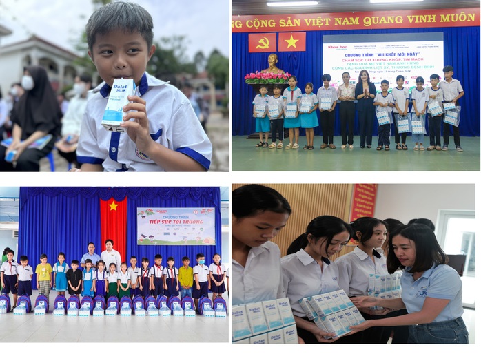 Đồng hành với các đơn vị báo chí, Quỹ Vì Tầm Vóc Việt đã trao tặng hàng ngàn ly sữa tươi Dalatmilk cho học sinh vượt khó trên địa bàn TP HCM, An Giang, Kiên Giang, Cà Mau Đồng hành với các đơn vị báo chí, Quỹ Vì Tầm Vóc Việt đã trao tặng hàng ngàn ly sữa tươi Dalatmilk cho học sinh vượt khó trên địa bàn TP HCM, An Giang, Kiên Giang, Cà Mau