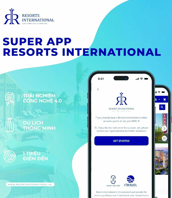 Resorts International: Du lịch công nghệ 4.0 cùng Super App- Ảnh 2. Resorts International: Du lịch công nghệ 4.0 cùng Super App- Ảnh 2.