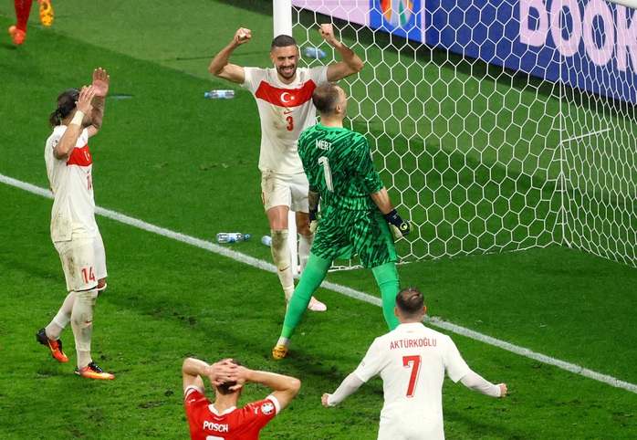 Euro 2024: Những kỷ lục đáng chú ý sau trận Thổ Nhĩ Kỳ thắng Áo- Ảnh 5. Euro 2024: Những kỷ lục đáng chú ý sau trận Thổ Nhĩ Kỳ thắng Áo- Ảnh 5.