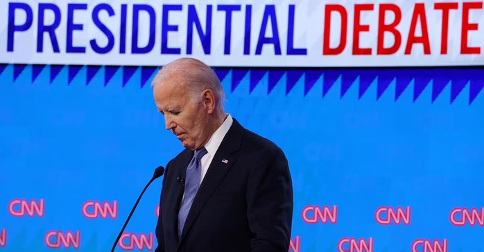 Tổng thống Biden nói mình "gần như ngủ quên" tại buổi tranh luận- Ảnh 1. Tổng thống Biden nói mình "gần như ngủ quên" tại buổi tranh luận- Ảnh 1.