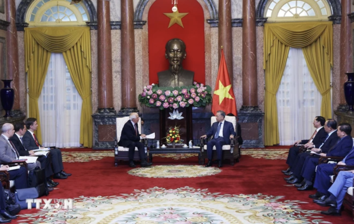 Chủ tịch nước Tô Lâm đề nghị EU sớm gỡ bỏ "thẻ vàng" với thủy sản Việt Nam- Ảnh 2. Chủ tịch nước Tô Lâm đề nghị EU sớm gỡ bỏ "thẻ vàng" với thủy sản Việt Nam- Ảnh 2.