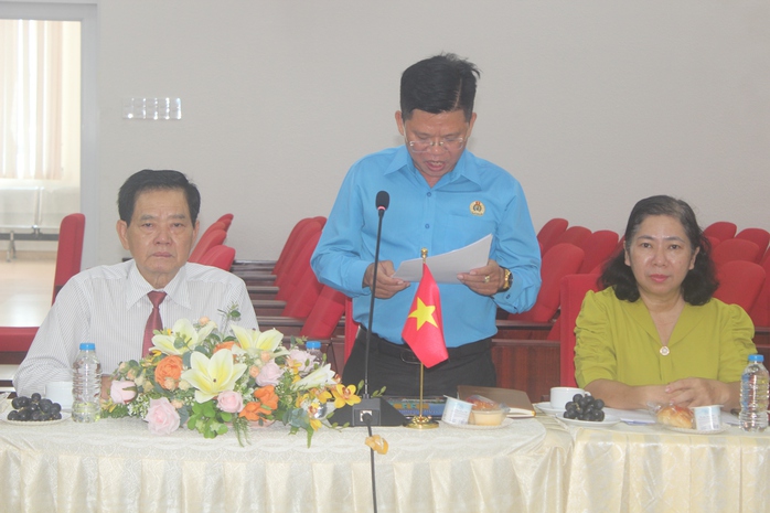 Công đoàn Việt Nam - Campuchia chia sẻ kinh nghiệm hoạt động- Ảnh 3. Công đoàn Việt Nam - Campuchia chia sẻ kinh nghiệm hoạt động- Ảnh 3.