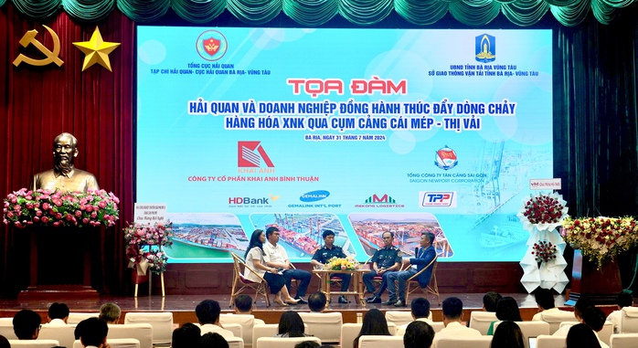 Gỡ điểm nghẽn cho cảng Cái Mép - Thị Vải- Ảnh 1. Gỡ điểm nghẽn cho cảng Cái Mép - Thị Vải- Ảnh 1.