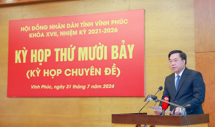 Ông Trần Duy Đông làm Chủ tịch tỉnh Vĩnh Phúc- Ảnh 1. Ông Trần Duy Đông làm Chủ tịch tỉnh Vĩnh Phúc- Ảnh 1.