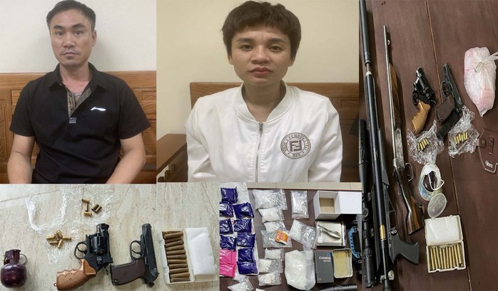 Cặp vợ chồng "hờ" buôn ma túy, tàng trữ 4 khẩu súng- Ảnh 1. Cặp vợ chồng "hờ" buôn ma túy, tàng trữ 4 khẩu súng- Ảnh 1.