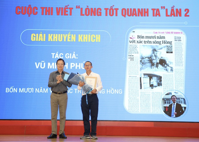 Báo Người Lao Động trao giải cuộc thi viết "Lòng tốt quanh ta"- Ảnh 6. Báo Người Lao Động trao giải cuộc thi viết "Lòng tốt quanh ta"- Ảnh 6.