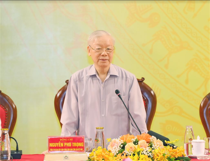 Tổng Bí thư: Lực lượng Công an được giao nhiều trọng trách rất quan trọng- Ảnh 1. Tổng Bí thư: Lực lượng Công an được giao nhiều trọng trách rất quan trọng- Ảnh 1.