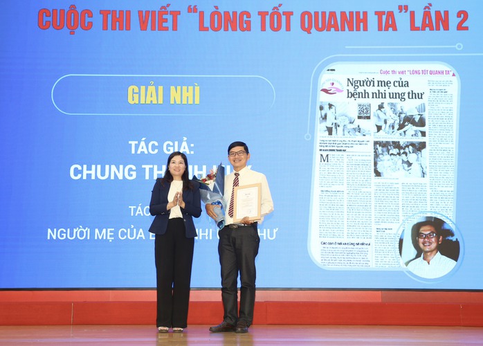 Báo Người Lao Động trao giải cuộc thi viết "Lòng tốt quanh ta"- Ảnh 2. Báo Người Lao Động trao giải cuộc thi viết "Lòng tốt quanh ta"- Ảnh 2.