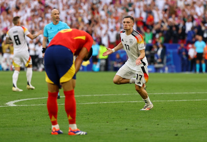 Euro 2024: Thua ở hiệp phụ, Đức nghẹn ngào nhìn Tây Ban Nha vào bán kết- Ảnh 5. Euro 2024: Thua ở hiệp phụ, Đức nghẹn ngào nhìn Tây Ban Nha vào bán kết- Ảnh 5.