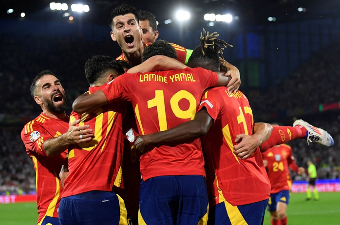 Euro 2024: Soi tỉ số tứ kết Tây Ban Nha - Đức và Bồ Đào Nha - Pháp- Ảnh 1. Euro 2024: Soi tỉ số tứ kết Tây Ban Nha - Đức và Bồ Đào Nha - Pháp- Ảnh 1.
