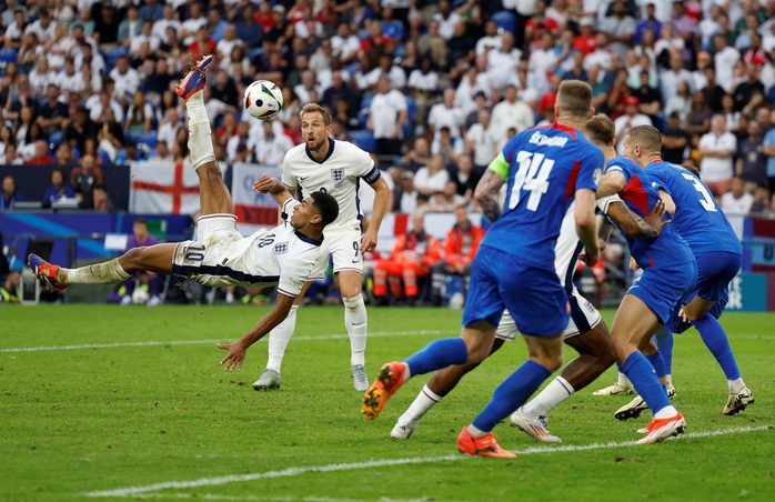 Jude Bellingham bị cấm thi đấu nhưng không phải ở trận tứ kết Euro 2024- Ảnh 1. Jude Bellingham bị cấm thi đấu nhưng không phải ở trận tứ kết Euro 2024- Ảnh 1.