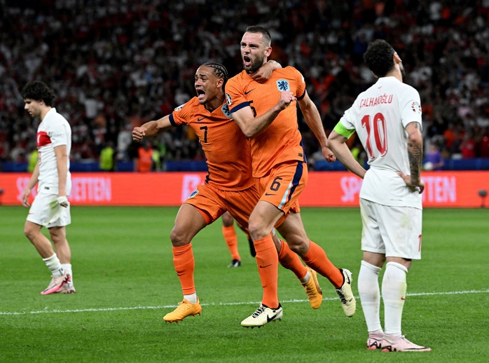 Euro 2024: Ngược dòng thắng kịch tính, Hà Lan đấu Anh ở bán kết- Ảnh 5.