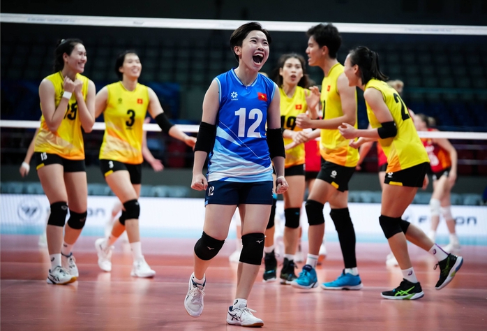 Tuyển bóng chuyền nữ Việt Nam giành hạng 3 Challenger Cup 2024- Ảnh 7. Tuyển bóng chuyền nữ Việt Nam giành hạng 3 Challenger Cup 2024- Ảnh 7.