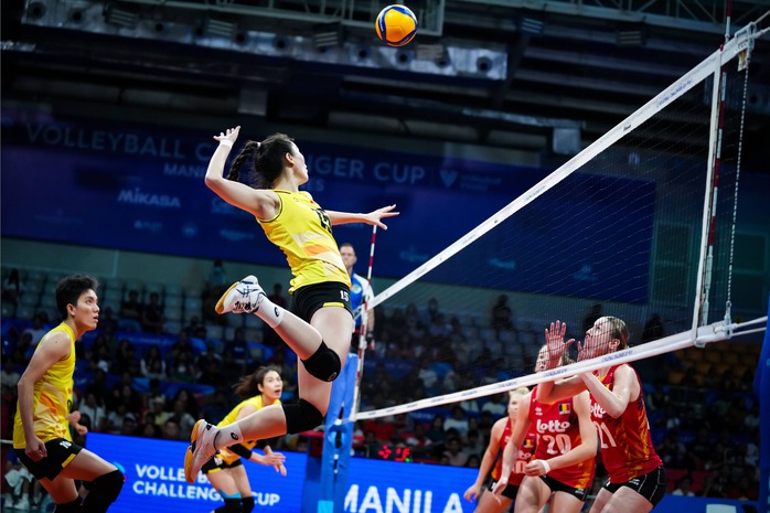 Tuyển bóng chuyền nữ Việt Nam giành hạng 3 Challenger Cup 2024- Ảnh 4. Tuyển bóng chuyền nữ Việt Nam giành hạng 3 Challenger Cup 2024- Ảnh 4.