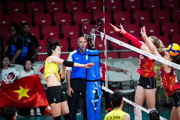 Tuyển bóng chuyền nữ Việt Nam giành hạng 3 Challenger Cup 2024- Ảnh 5. Tuyển bóng chuyền nữ Việt Nam giành hạng 3 Challenger Cup 2024- Ảnh 5.