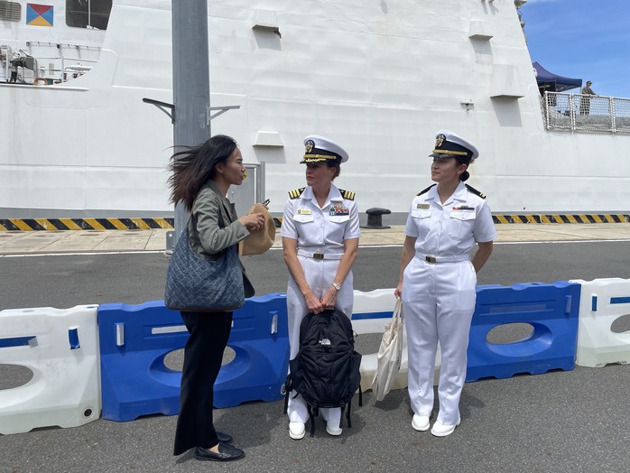 Soái hạm USS Blue Ridge của Hạm đội 7 Mỹ thăm Khánh Hòa- Ảnh 13.