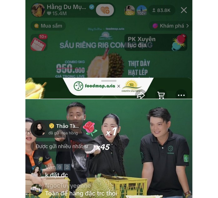 Hậu livestream bán sầu riêng của Hằng Du mục, nhà vườn lên tiếng xin lỗi- Ảnh 2. Hậu livestream bán sầu riêng của Hằng Du mục, nhà vườn lên tiếng xin lỗi- Ảnh 2.