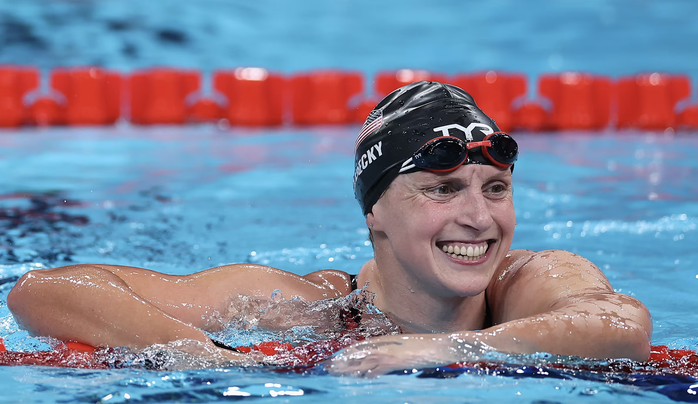Katie Ledecky và kỳ tích "vàng" môn bơi 4 kỳ Olympic- Ảnh 1. Katie Ledecky và kỳ tích "vàng" môn bơi 4 kỳ Olympic- Ảnh 1.