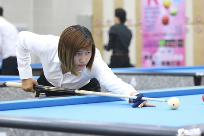 Cơ thủ Top 10 thế giới tranh Giải Billiards carom ba băng nữ TP HCM- Ảnh 3. Cơ thủ Top 10 thế giới tranh Giải Billiards carom ba băng nữ TP HCM- Ảnh 3.