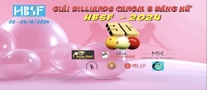 Cơ thủ Top 10 thế giới tranh Giải Billiards carom ba băng nữ TP HCM- Ảnh 4. Cơ thủ Top 10 thế giới tranh Giải Billiards carom ba băng nữ TP HCM- Ảnh 4.
