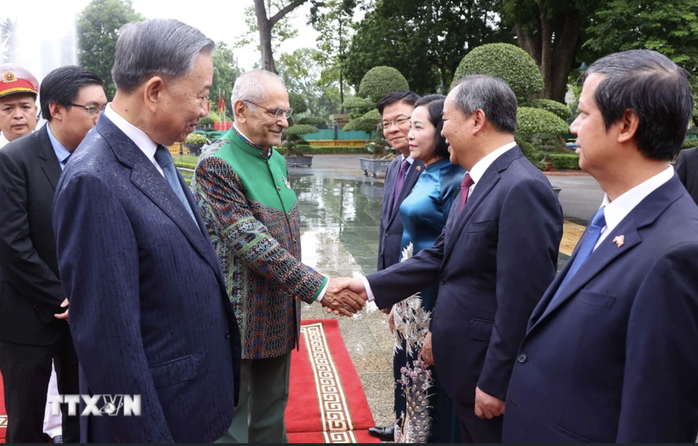 Chủ tịch nước Tô Lâm chủ trì lễ đón Tổng thống Timor Leste- Ảnh 10. Chủ tịch nước Tô Lâm chủ trì lễ đón Tổng thống Timor Leste- Ảnh 10.